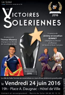 2016 JUIN : Victoires Solériennes